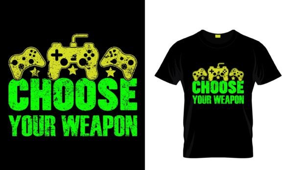 CHOOSE YOUR WEAPON Graphics & Print Templates