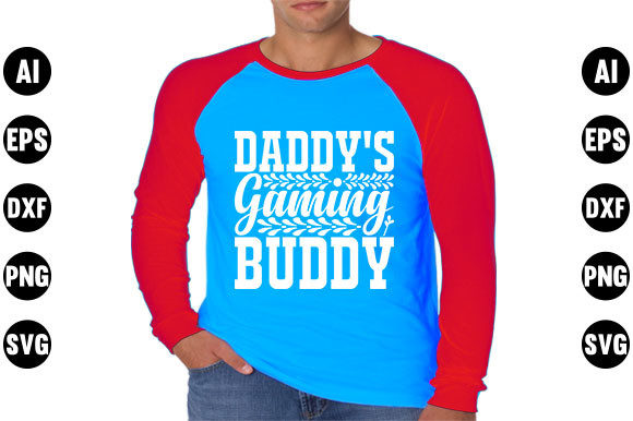 Dad Gaming Bud SVG for T-Shirt Designs & Graphics
