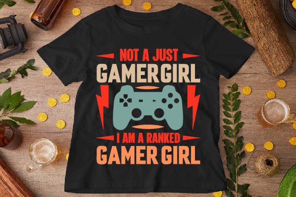 Gamer Girl Graphics: T-Shirt Designs for Bold Brands