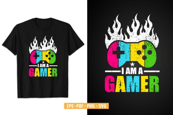 Gamer Graphics for T-Shirt Designs