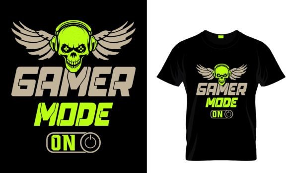GAMER MODE: Graphics & Print Templates