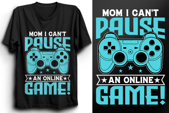Gaming T-Shirt Design 66: Graphics for T-Shirt Designs