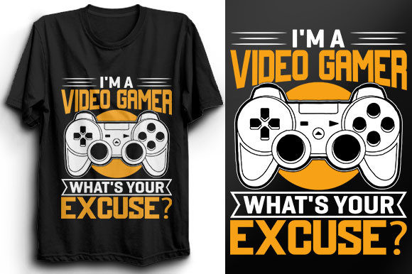 Gaming T-Shirt Design 69: Graphics for T-Shirt Designs