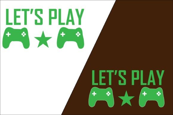 Let s Play T-shirt Design: Graphics for Print Templates