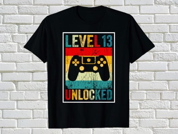 LEVEL 13 UNLOCKED: Graphics for T-Shirt Designs