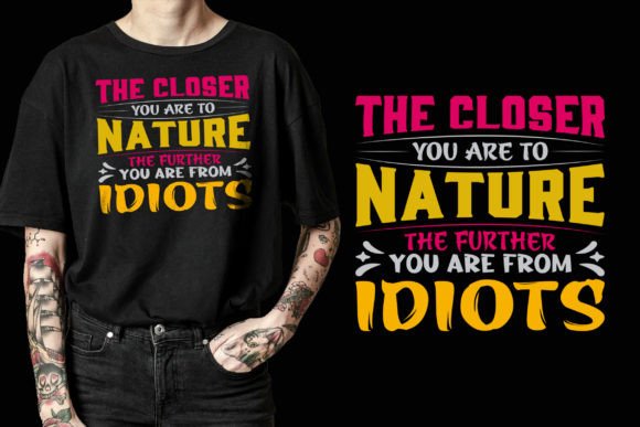 Nature Hiking Graphics for T-Shirt Designs